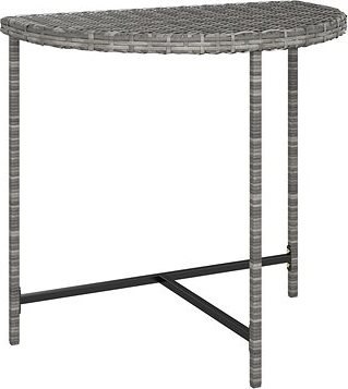Záhradný stôl sivý 80 × 50 ×