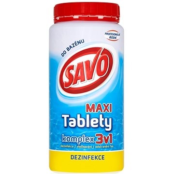 SAVO - Chlórové tablety maxi komplex 3