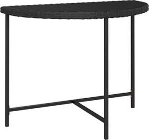 Záhradný stôl čierny 100 × 50 ×