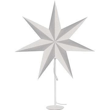 EMOS - Svietnik na žiarovku E14 s papierovou hviezdou