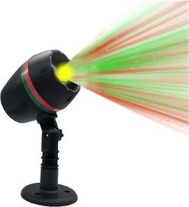 LED vianočný laser projektor RG