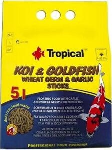 Tropical Koi & Goldfish Wheat Germ & Garlic