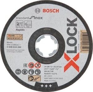 BOSCH X-LOCK Plochý rezací kotúč Standard