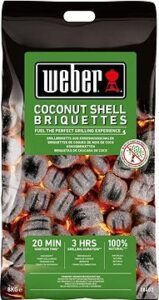 Weber brikety z kokosových skořápek
